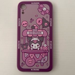 Kuromi Ice Cream Stand IPhone XR case